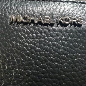 Michael Kors Black Jet Sett Travel Bag with wristlet